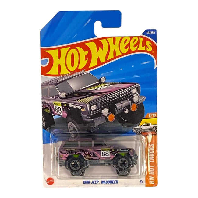 Hot Wheels 1988 Jeep Wagoneer - HW Hot Trucks Series 5/10 Hover Image