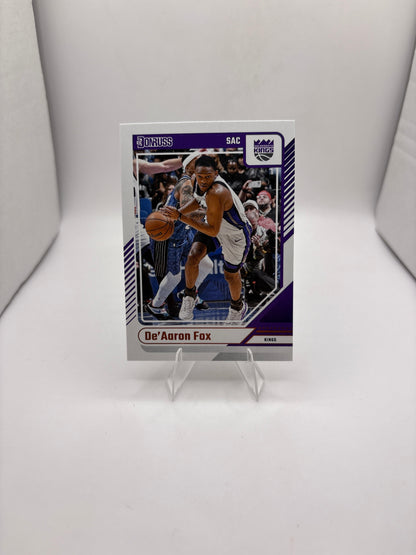 Donruss De’Aaron Fox