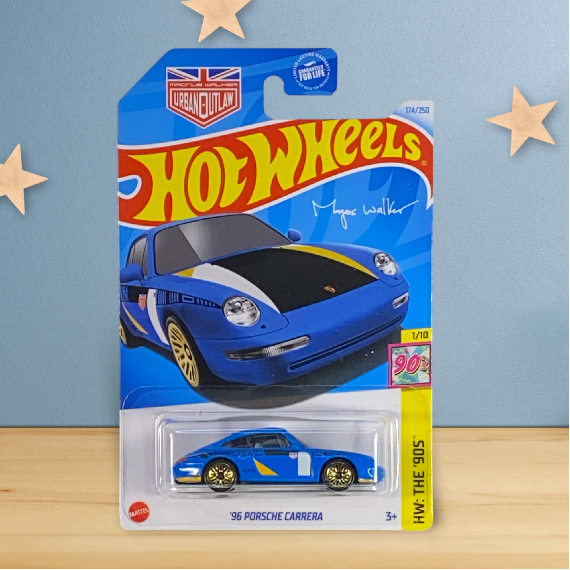 Hot Wheels '96 Porsche Carrera - The 90's Series 1/10