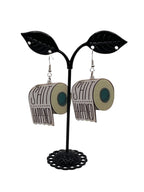 Shit happens earrings