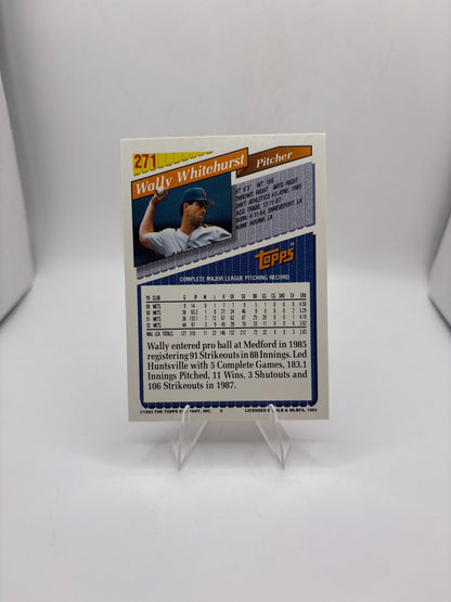 Topps Wally Whitehurst