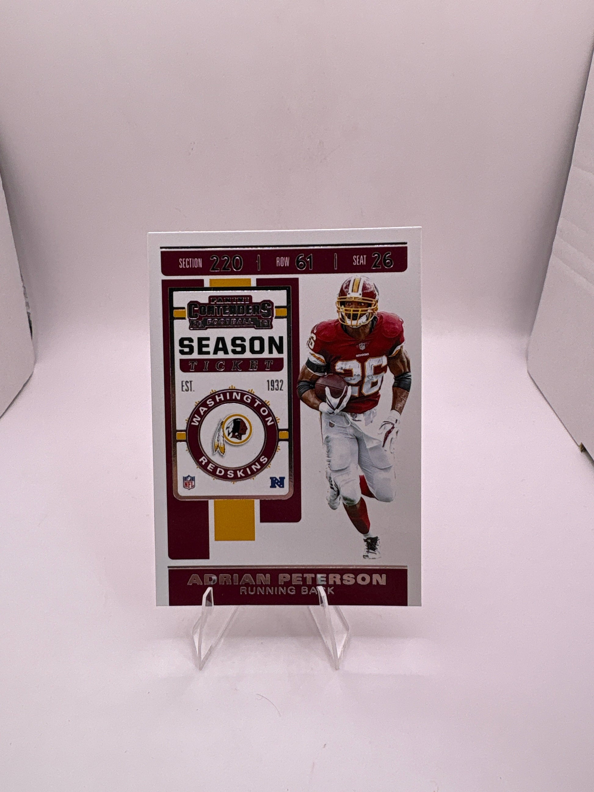 Contenders Adrian Peterson