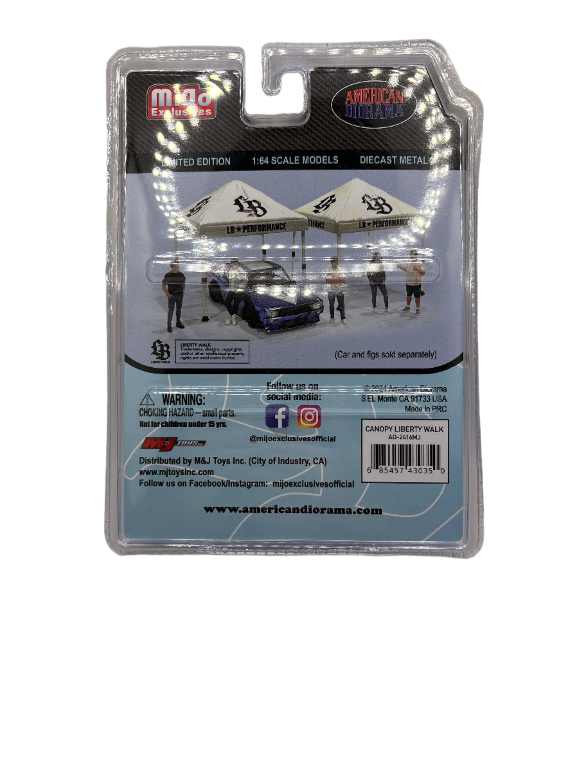 American Diorama Canopy Liberty Walk Diecast