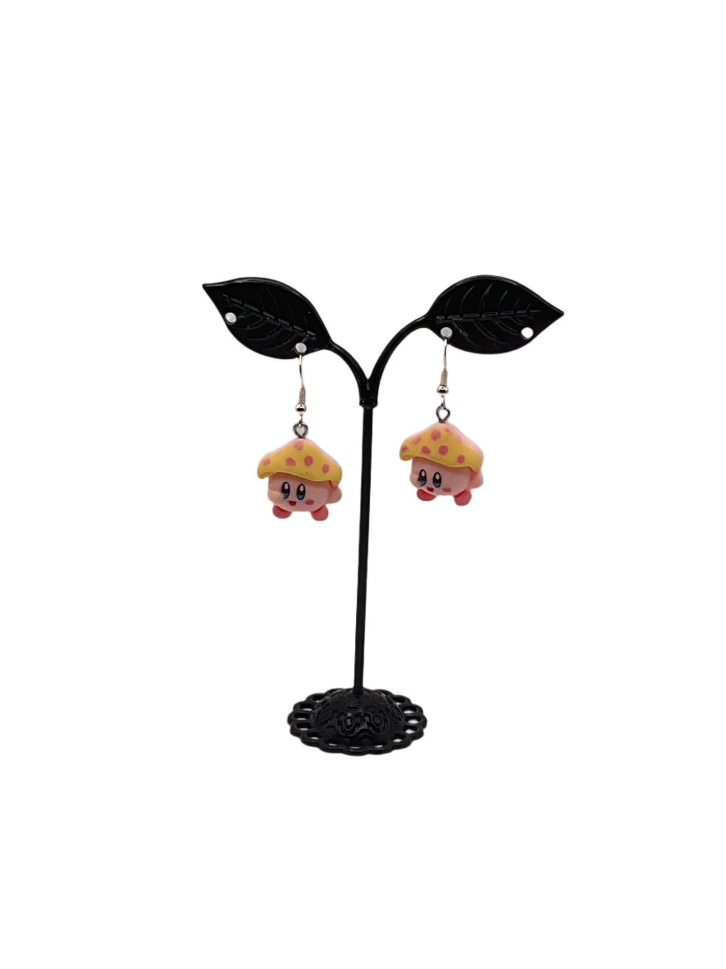 Character mushroom earrings