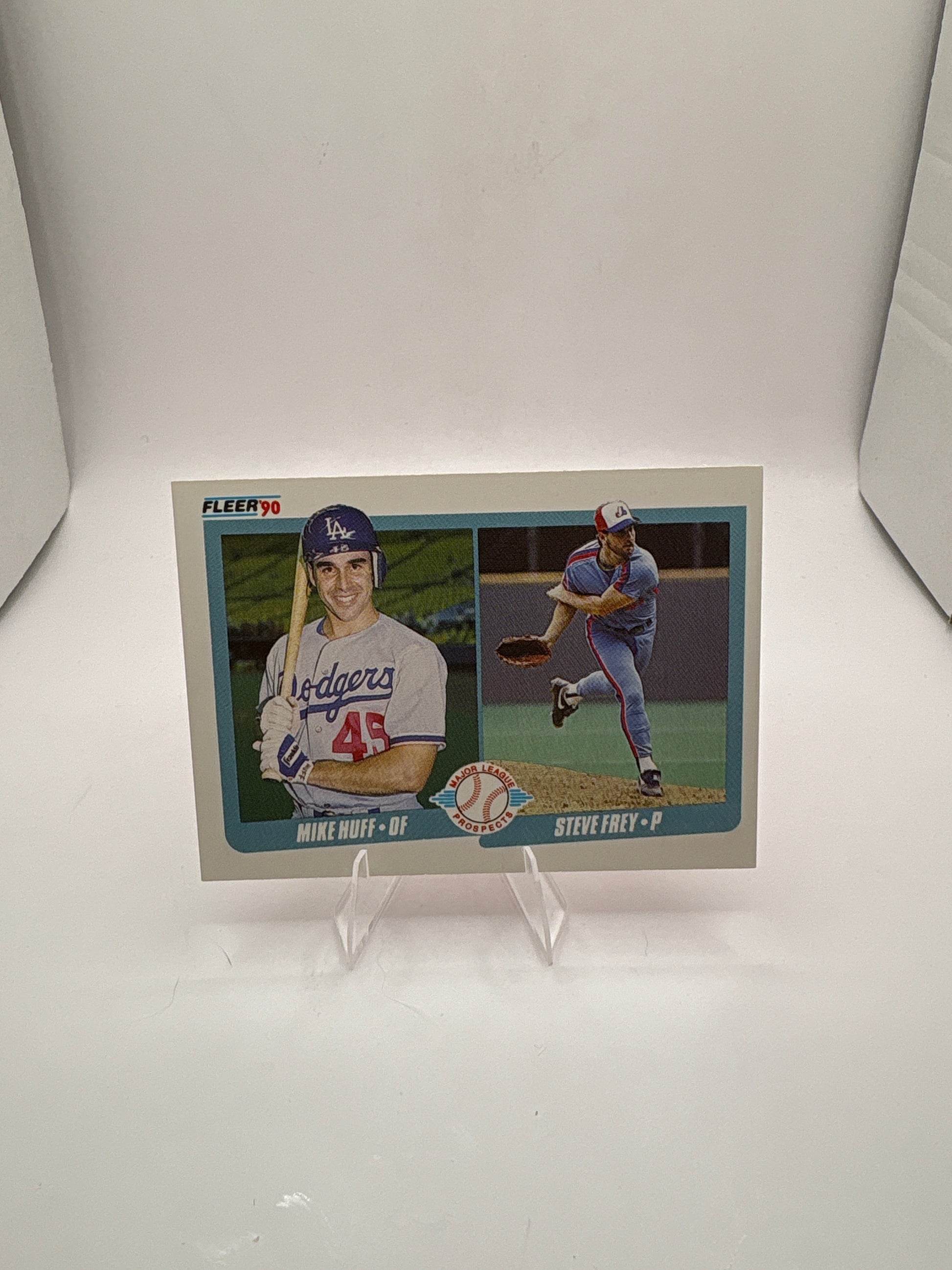 Fleer Mike Huff Steve Frey