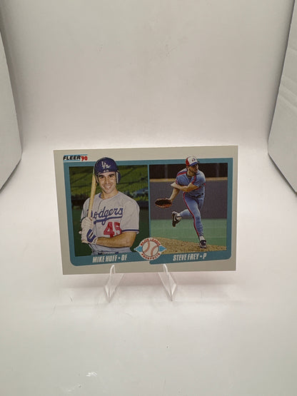 Fleer Mike Huff Steve Frey