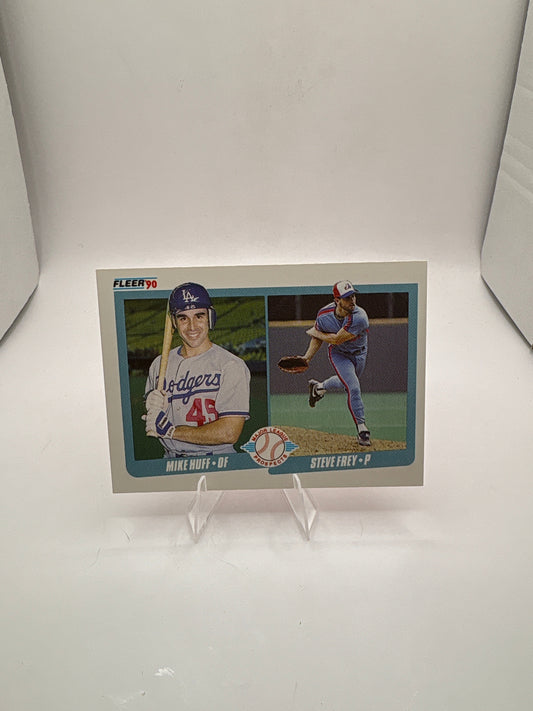 Fleer Mike Huff Steve Frey