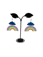 Rainbow earrings