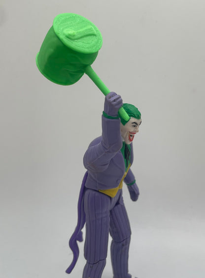 Vintage Kenner DC Super Powers Joker Hammer & Coat Tail 1984 Repro Part Batman