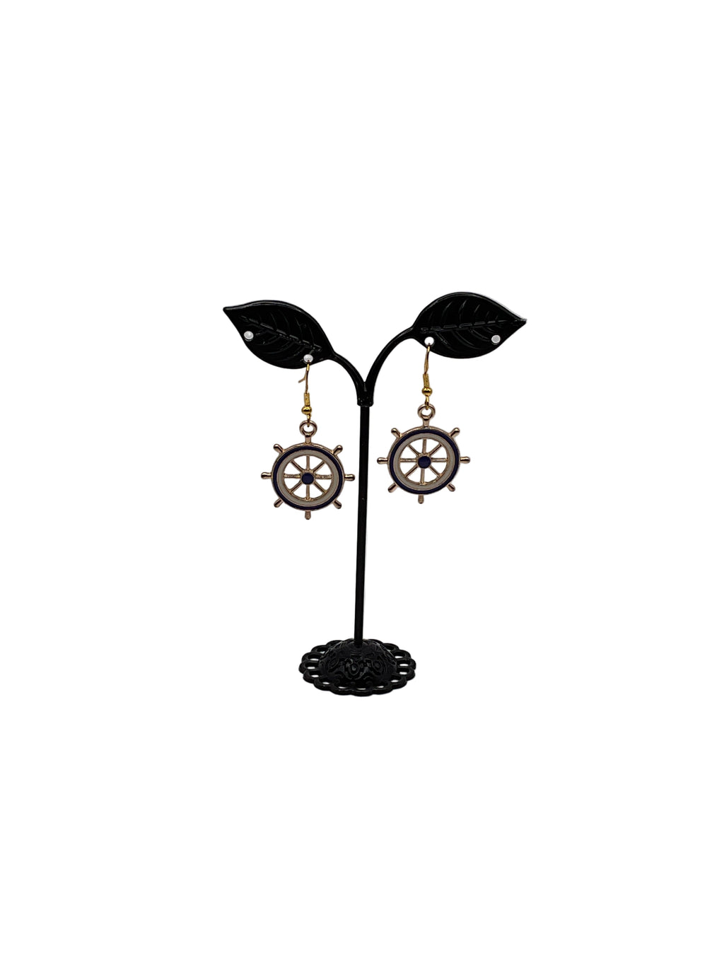 Ship Wheel Earrings