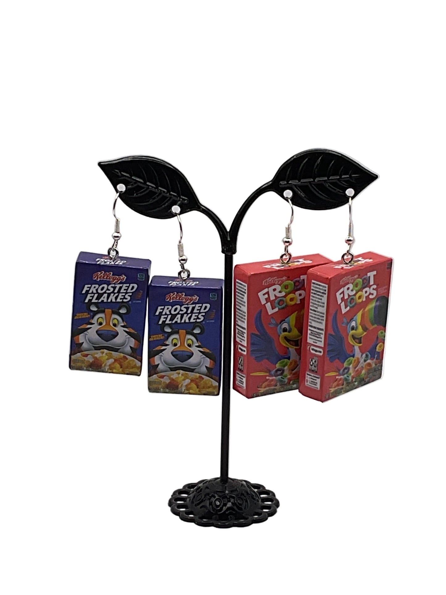 Box Cereal Earrings multi color