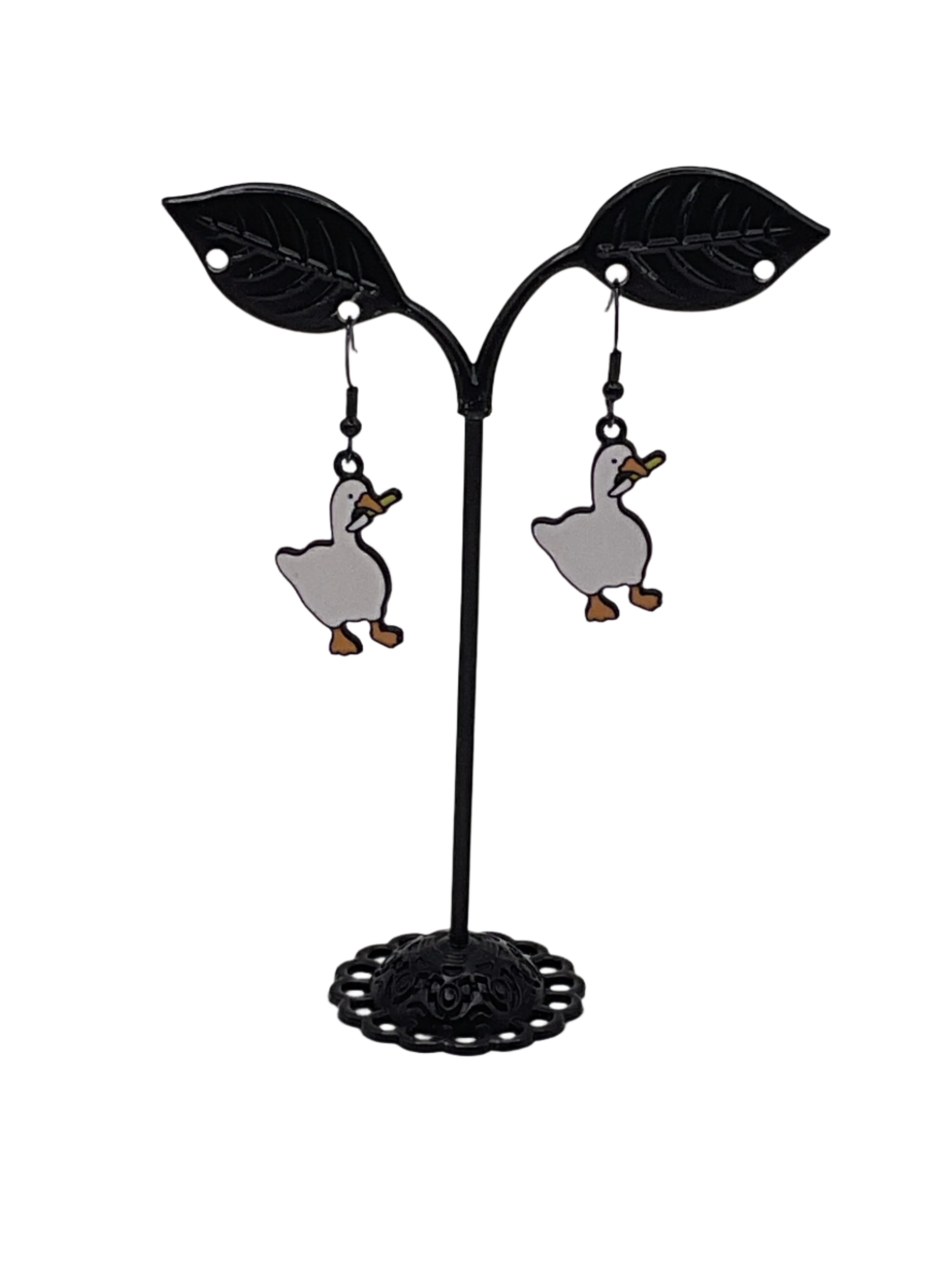 Goose Game Character Earrings Main image