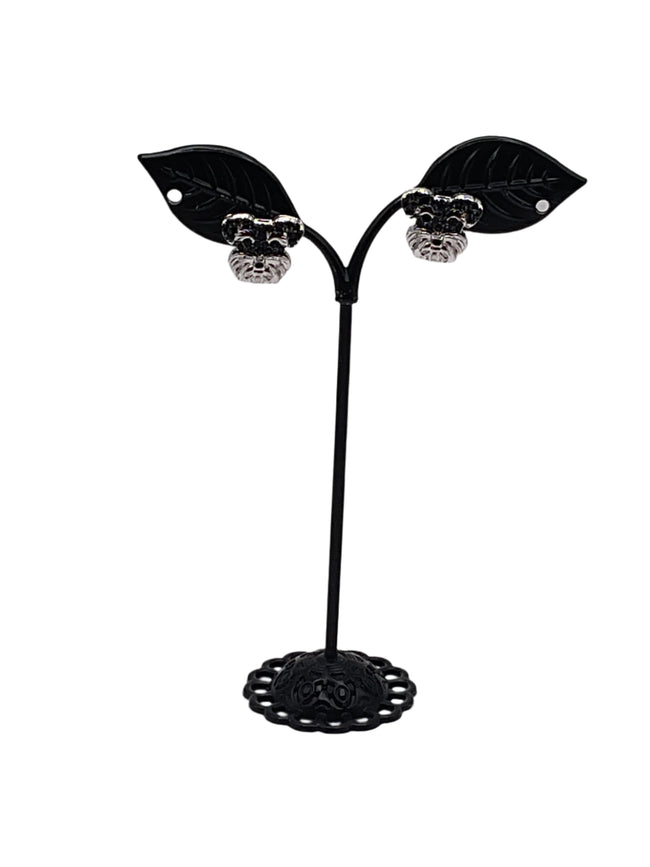 Schnauzer Stud Earrings Hover Image