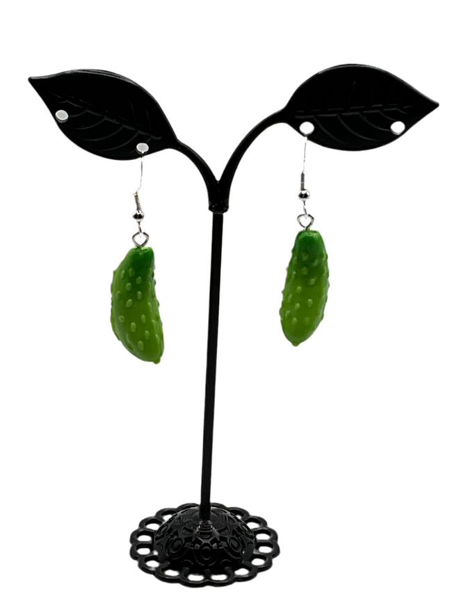 Pickle earrings Hover Image