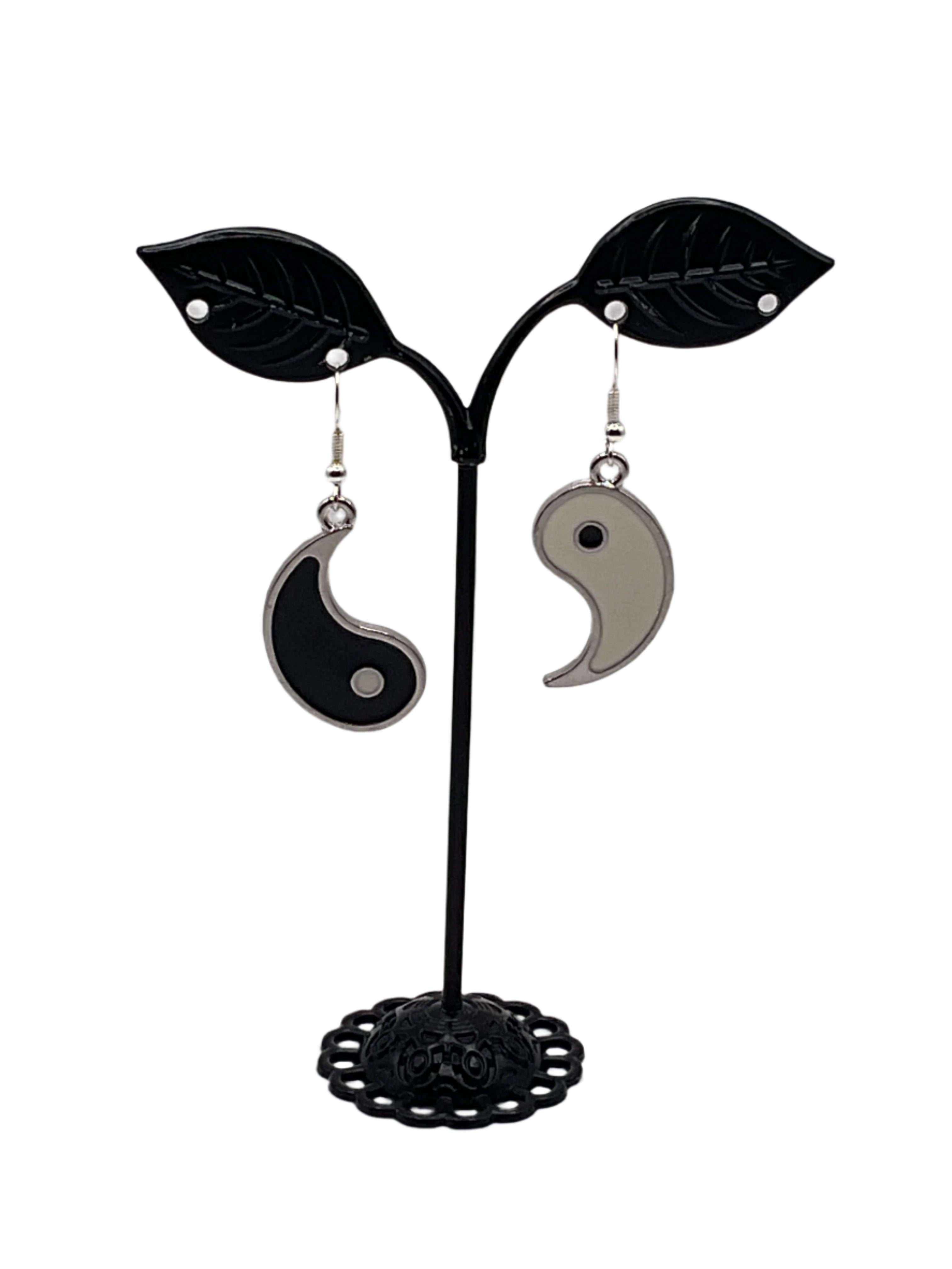 Ying and Yang Earrings Main image