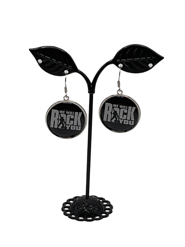 Queen Earrings Hover Image