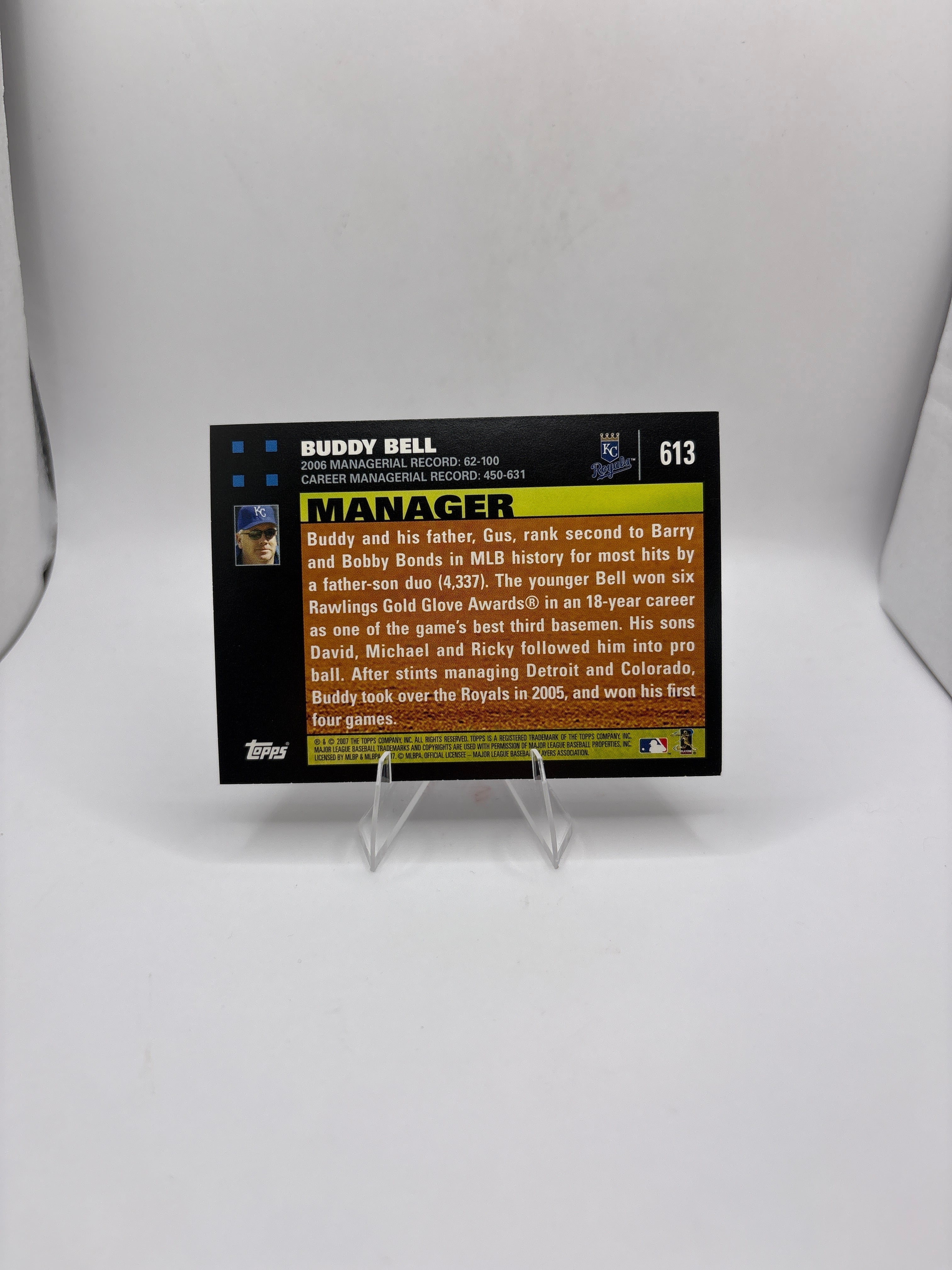 Topps Buddy Bell