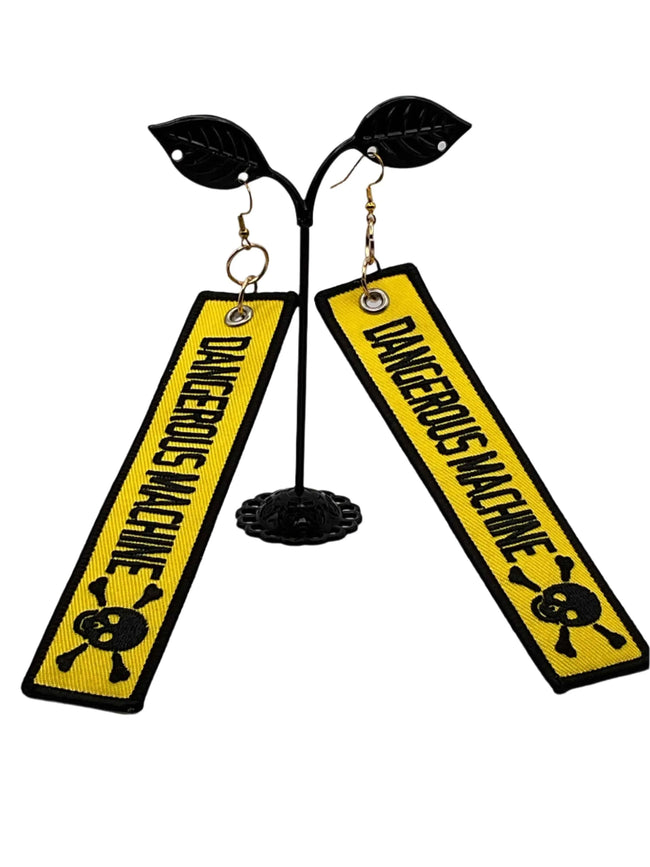 Dangerous Machine Earrings Hover Image