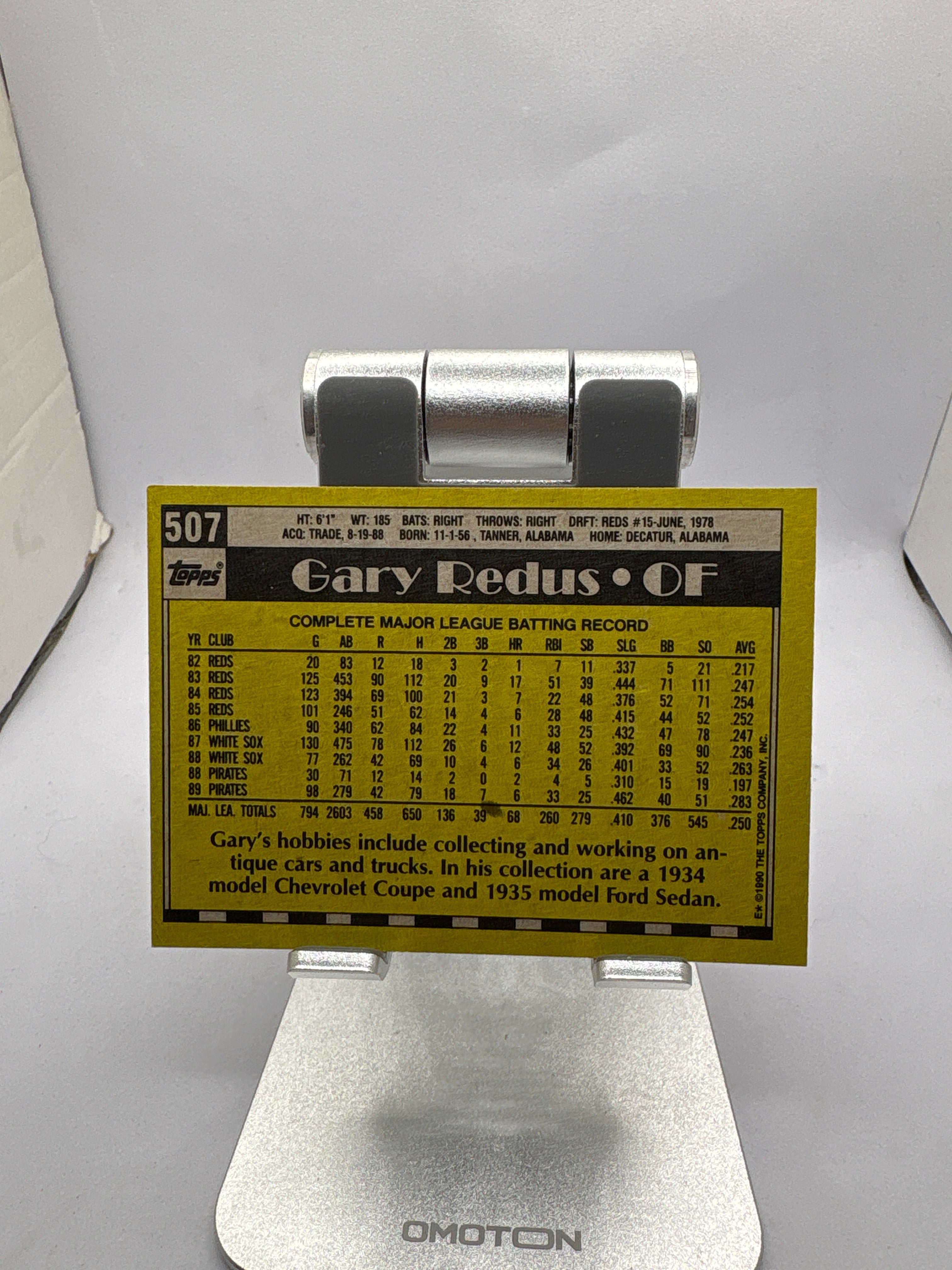 Topps Gary Redus
