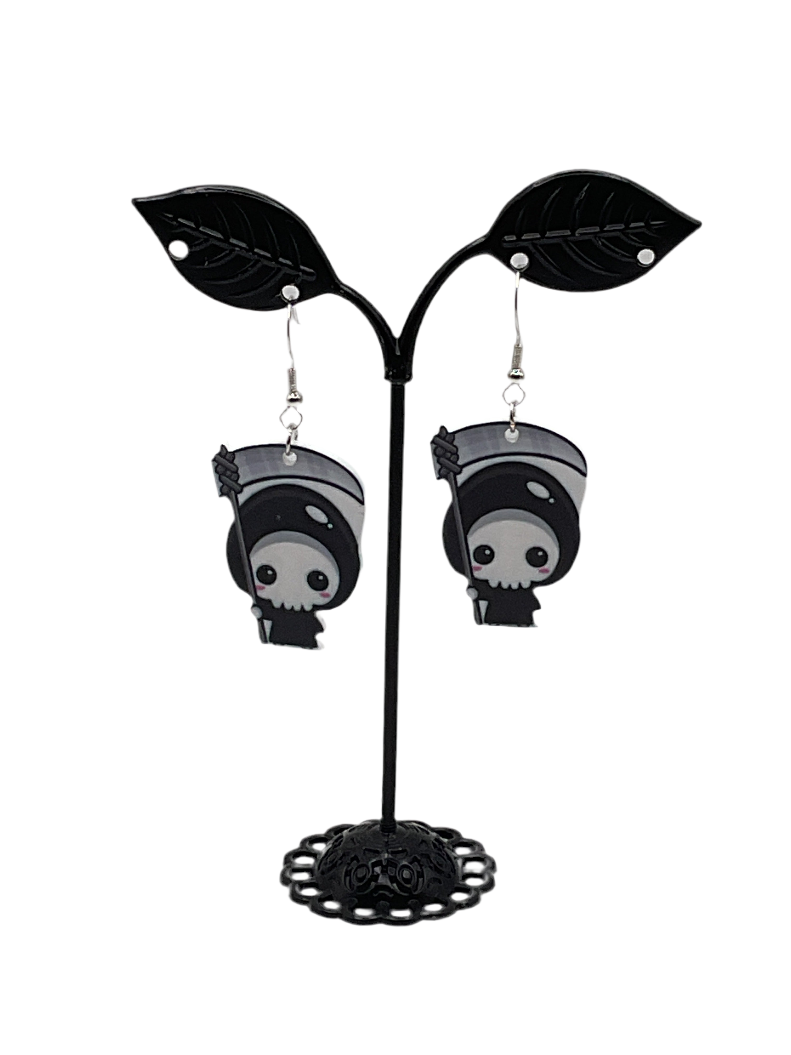 Baby Grim Reaper Earrings