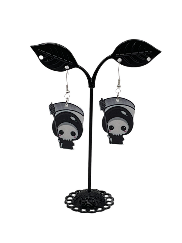 Baby Grim Reaper Earrings