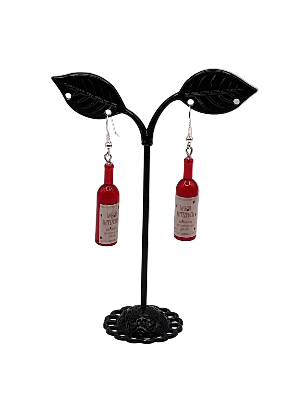 German Red Wine Earrings