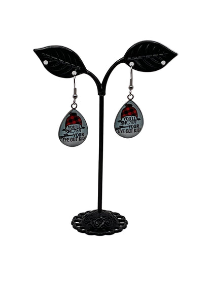 Christmas story earrings