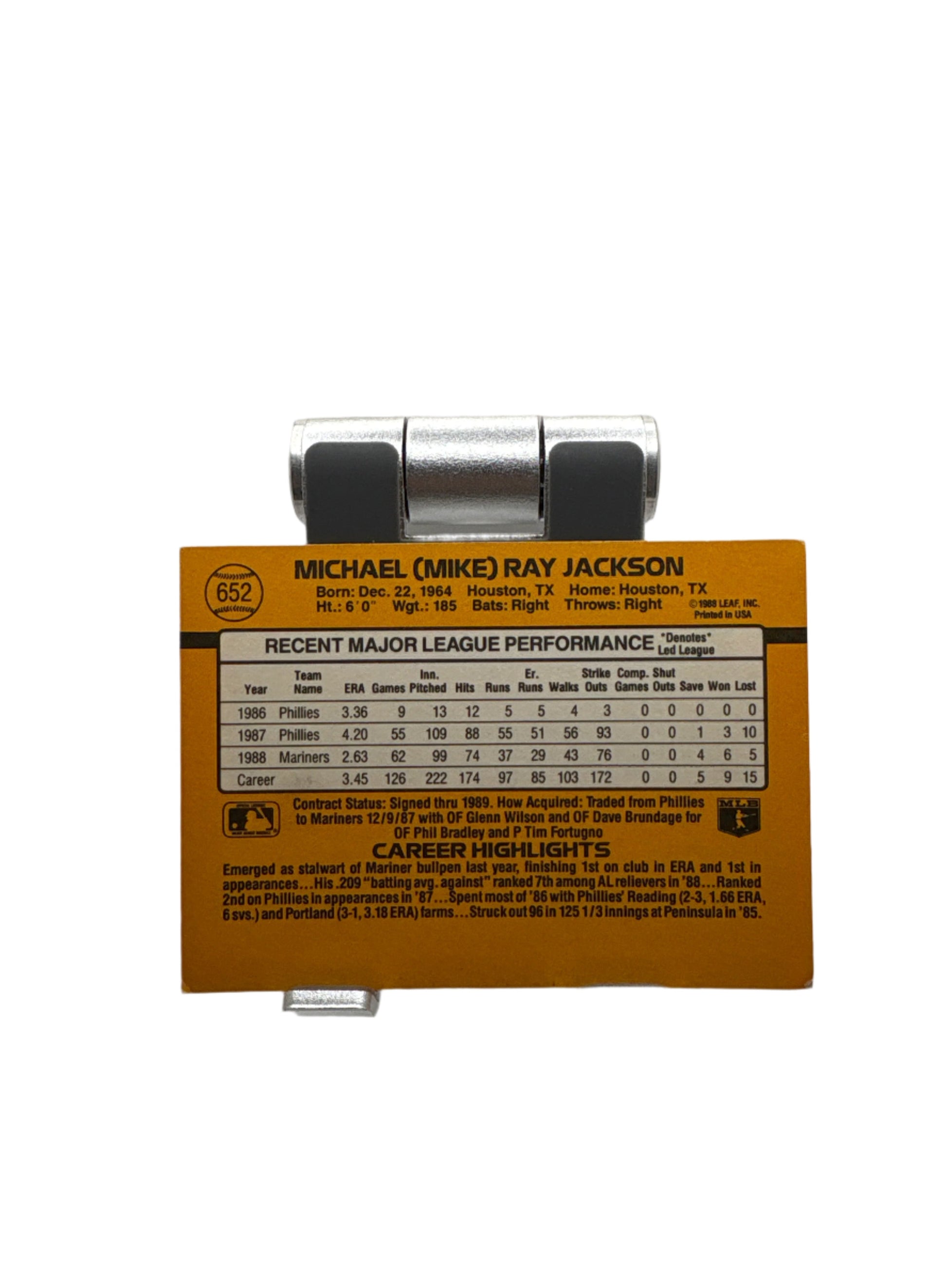 Donruss Mike Jackson