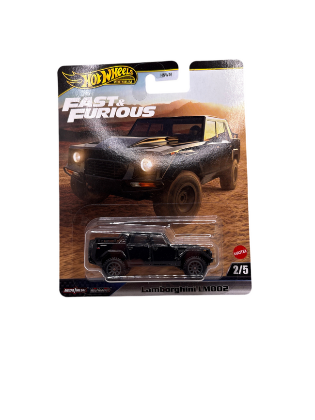 Hot Wheels Lamborghini LM002 Diecast Black Hover Image