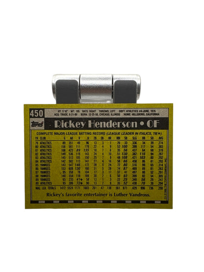 Topps Rickey Henderson