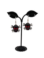 Skull earrings