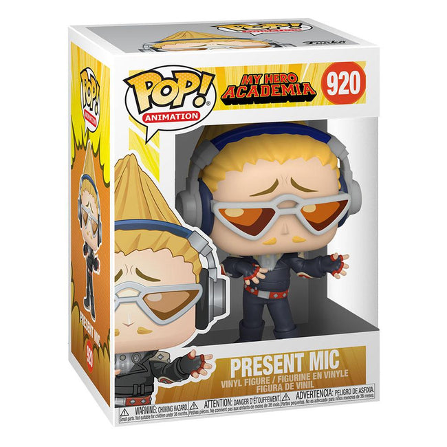 Funko POP 920 Anime: My Hero Academia Present Mic Figure - Collectors World Toys Hover Image