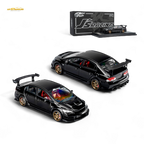 (Pre-Order) Microturbo Custom FD2 J'S Racing - Metallic Black 1:64
