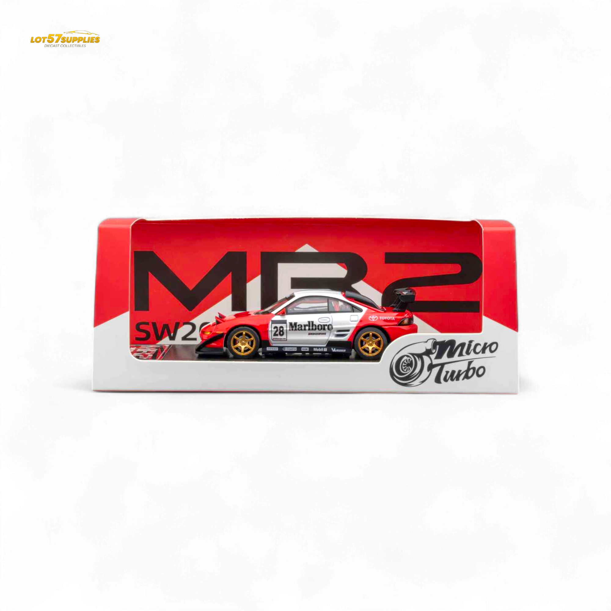(Pre-Order) MicroTurbo Toyota MR2 - Marlboro Livery 1:64