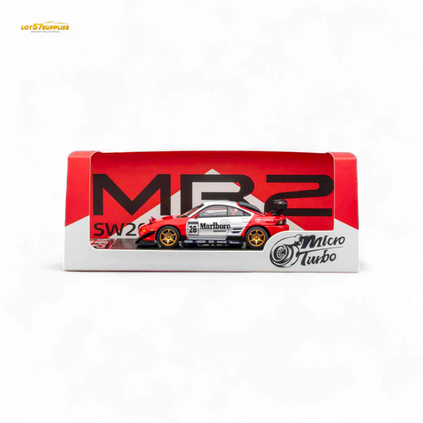 (Pre-Order) MicroTurbo Toyota MR2 - Marlboro Livery 1:64