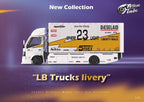 MicroTurbo HINO 300 Custom Truck LBWK Silhouette Lighting #23 1:64 - Collectors World Toys