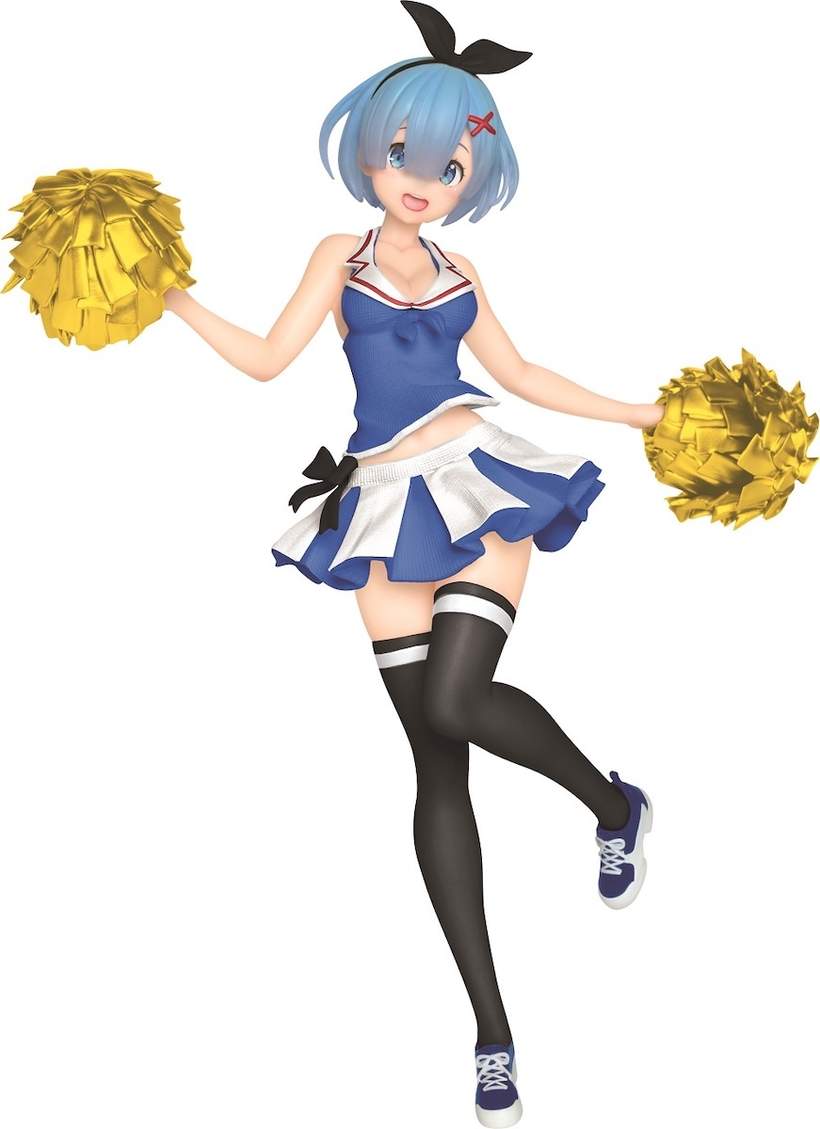 Taito Re:Zero Rem Precious Figure Cheerleader Figure Main image