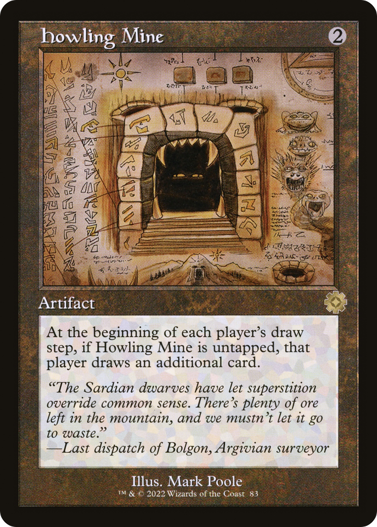 Howling Mine (BRR-083) - The Brothers' War Retro Artifacts