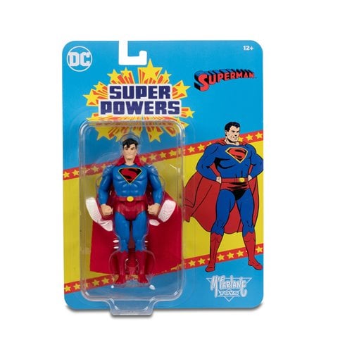 DC Super Powers Wave 8 4-Inch Scale Action Figure - Select Figure(s) Superman (Fleischer Variant)