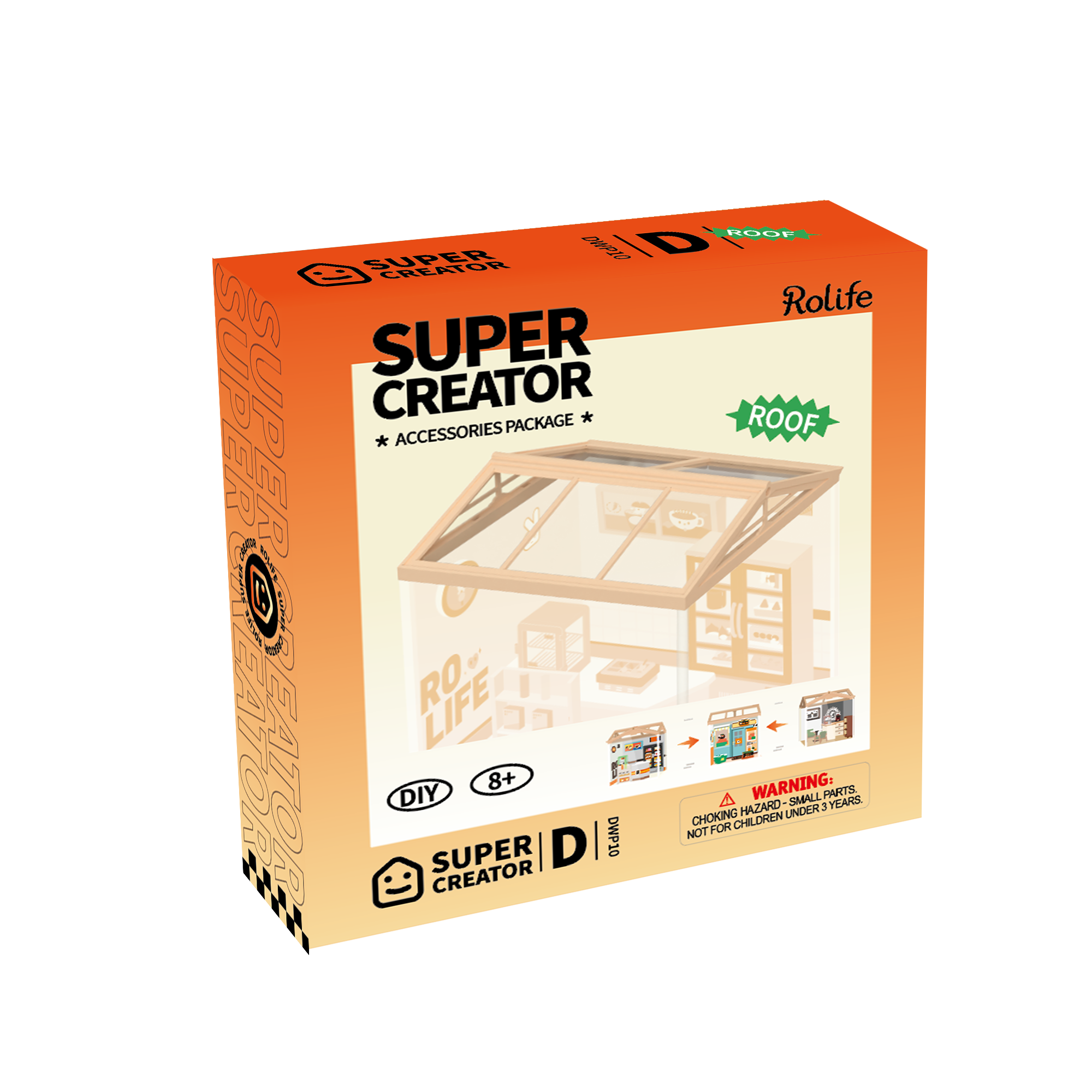 Robotime - Roof D for Super Store Series