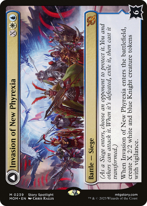 Invasion of New Phyrexia // Teferi Akosa of Zhalfir (MOM-239) - March of the Machine