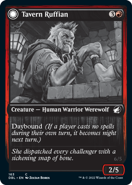 Tavern Ruffian // Tavern Smasher (DBL-163) - Innistrad: Double Feature: (Double Faced Transform)