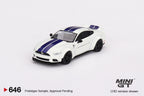 Mini-GT FORD MUSTANG GT LB-WORKS White 1:64 #646 - Collectors World Toys
