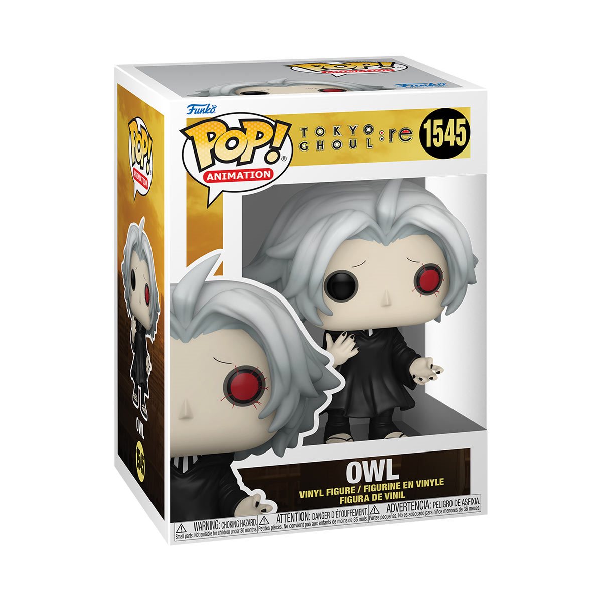 Tokyo Ghoul:re Owl Funko Pop! Vinyl Figure #1545 Secondary image
