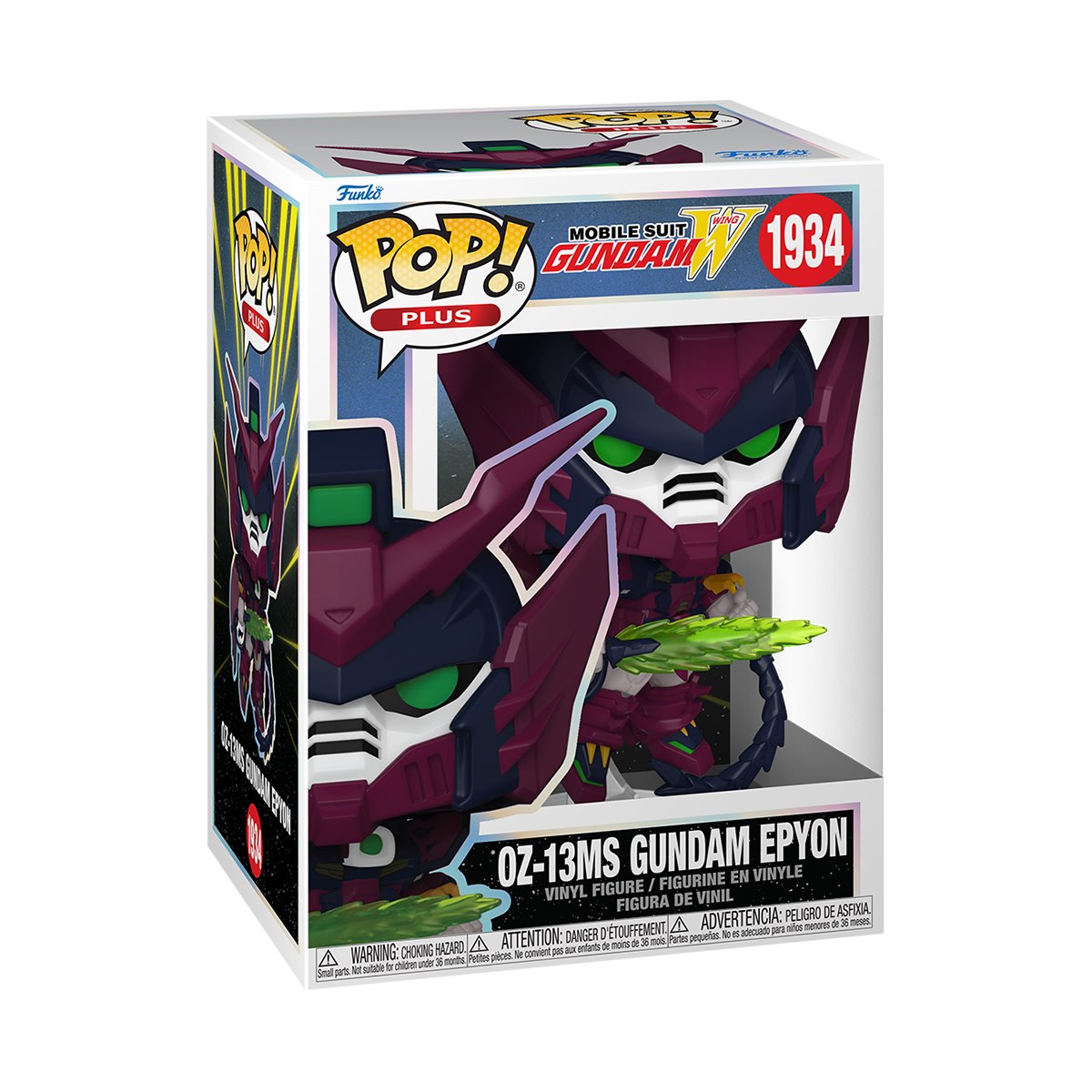 Mobile Suit Gundam Wing 0Z-13MS Gundam Epyon Funko Pop! Vinyl Figure Plus #1934 Secondary image