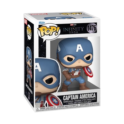 Funko Pop! Marvel MCU Archives - The Infinity Saga Vinyl Figures - Select Figure(s) #1476 - Captain America