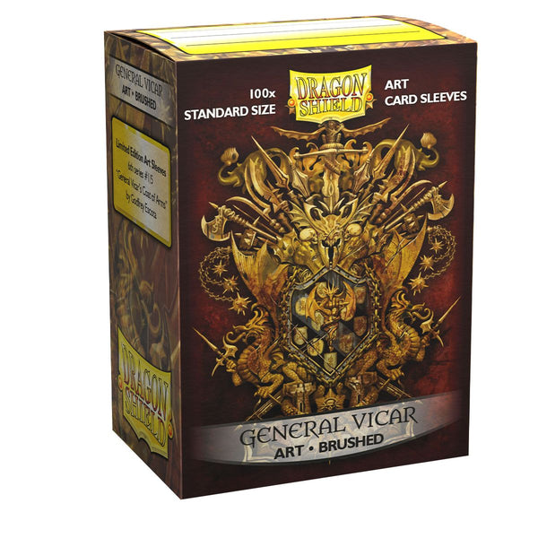 Dragon Shield: Standard 100ct Brushed Art Sleeves - General Vicar