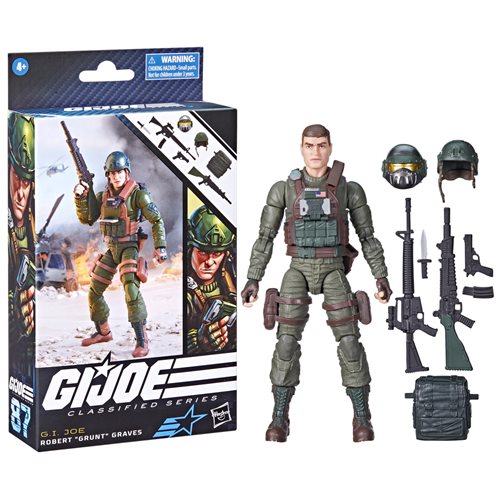 G.I. Joe Classified Series 6-Inch Action Figure - Select Figure(s) Robert "Grunt" Graves
