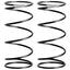 X-Gear 13mm Buggy Front Springs, 4X Hard 5.75T Silver