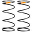 X-Gear 13mm Buggy Front Springs, 5X Hard 5.50T Orange